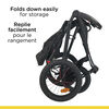 Rebel Jogging Stroller - Black/Grey