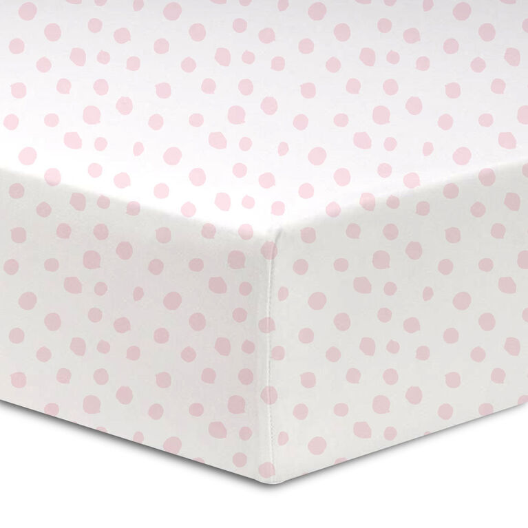 Koala Baby Cotton Percale Fitted Crib Sheet