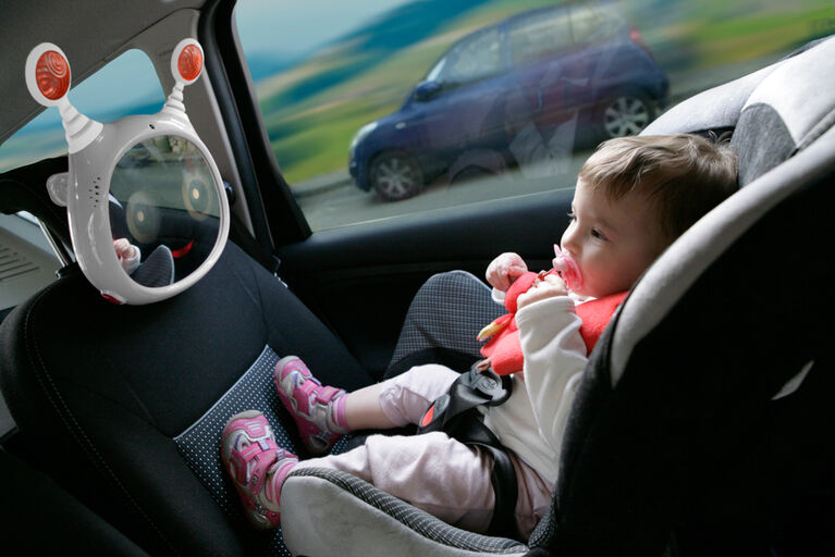 Miroir de voiture actif Oly pour bébé Benbat - Gris / 0 - 18 mois
