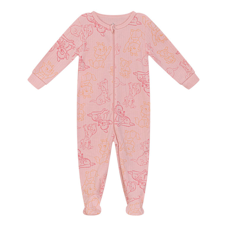 Disney Classics Sleeper Pink 0/3M