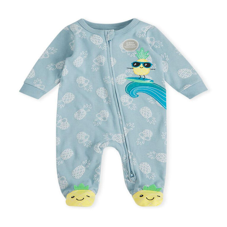 Koala Baby Interlock Pour Dormir et Jouer couleur Bleu clair, NB