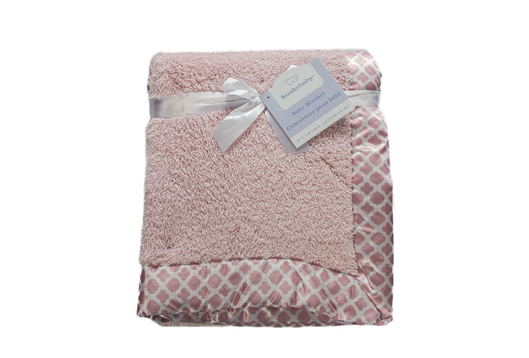 Koala Baby Satin Trim Deluxe Blanket Pink Babies R Us Canada