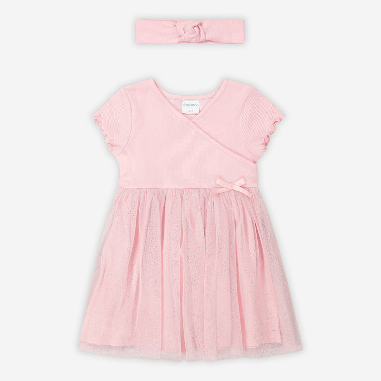 Rococo ens2mcx Robe Tutu avec Bandeau Rose