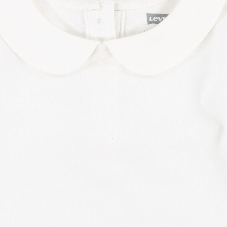 Levi's Top and Rainbow Skirtall Set - White Alyssum