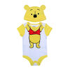 Disney Winnie the Pooh Bodysuit with Hat - Yellow, 12 Months