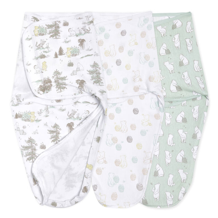 Easy Wrap Swaddle 3 Pack - Disney Winnie