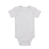 Koala Baby 4Pk Short Sleeved Solid Bodysuits, Pink/Lavender/Heather Grey/White, 9 Month