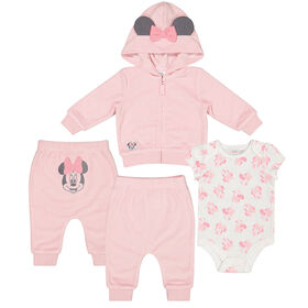 Minnie Jogger Set Pink 0/3M