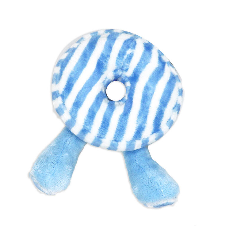 Bab & Tot Plush stacking activity toy: Blue Dog