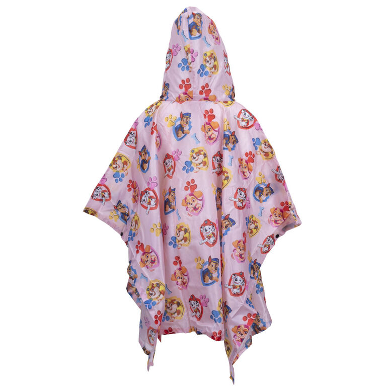 Paw Patrol Kids Paw Patrol Fold Out Poncho Multi Pink