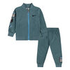 Ensemble Tricot Nike - Bleu/Vert - Taille 12 Mois