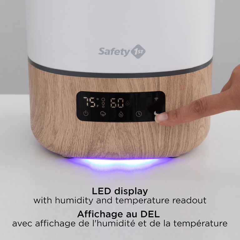 Safety 1st Smart Humidfier- Connected Home Collection (Alexa and Google Home Compatible)