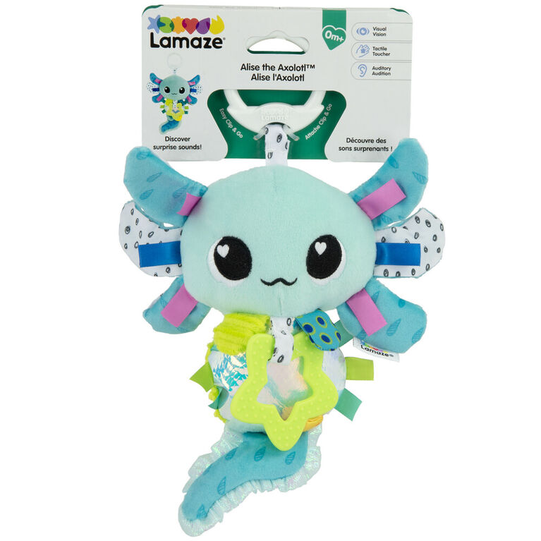 LAMAZE - Alise The Axolotl Clip & Go