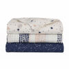 Baby's First by Nemcor 3 Pack Cotton Muslin Receiving Blankets, Starry Night