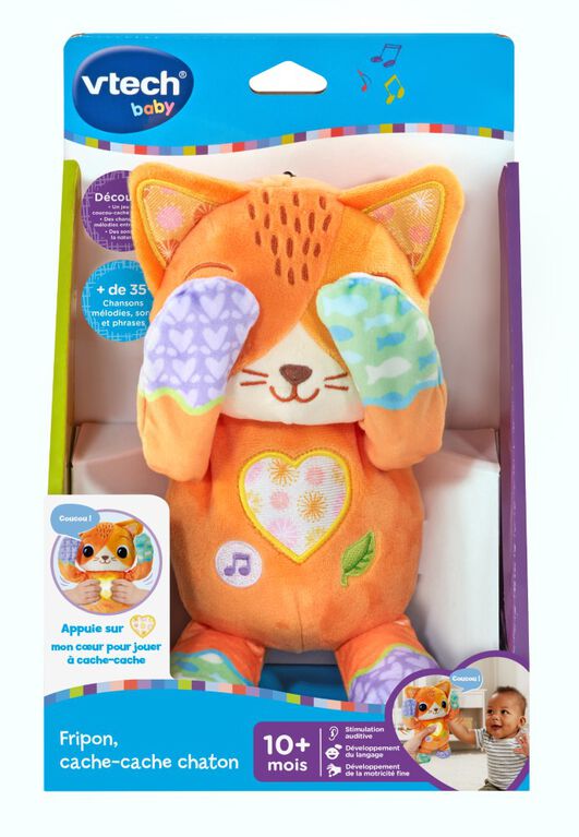 VTech Baby Fripon, cache-cache chaton - Édition française