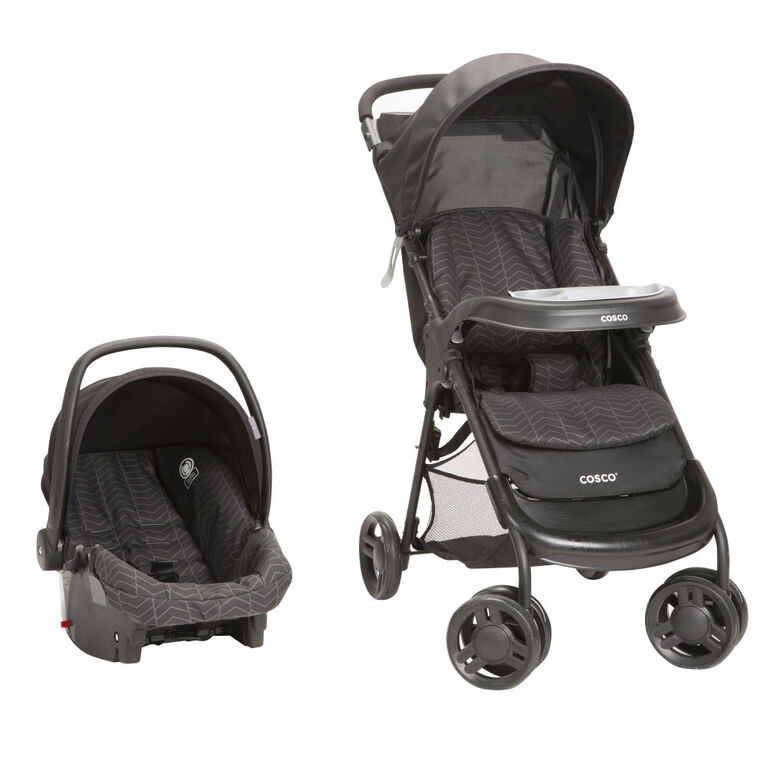 Cosco Lift and Stroll Plus Travel System - Black Arrow