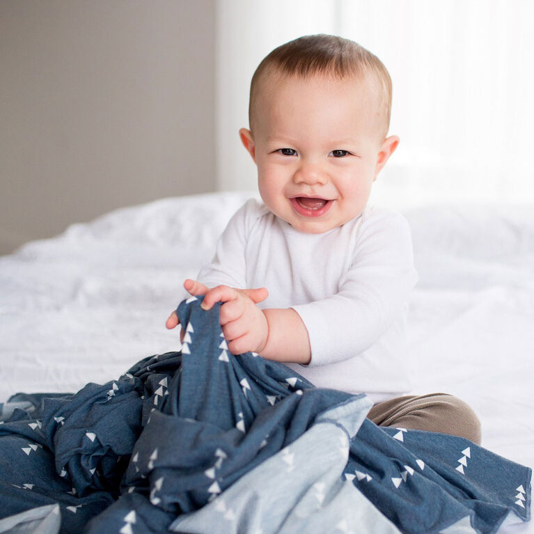 Copper Pearl Knit Swaddle Blanket North One Size | Babies ...