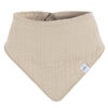 Just Born - Lot de 4 Bavoirs Bandana en Mousseline - Bleu