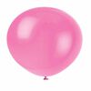 12" Latex Balloons, 10 pieces - Bubblegum Pink