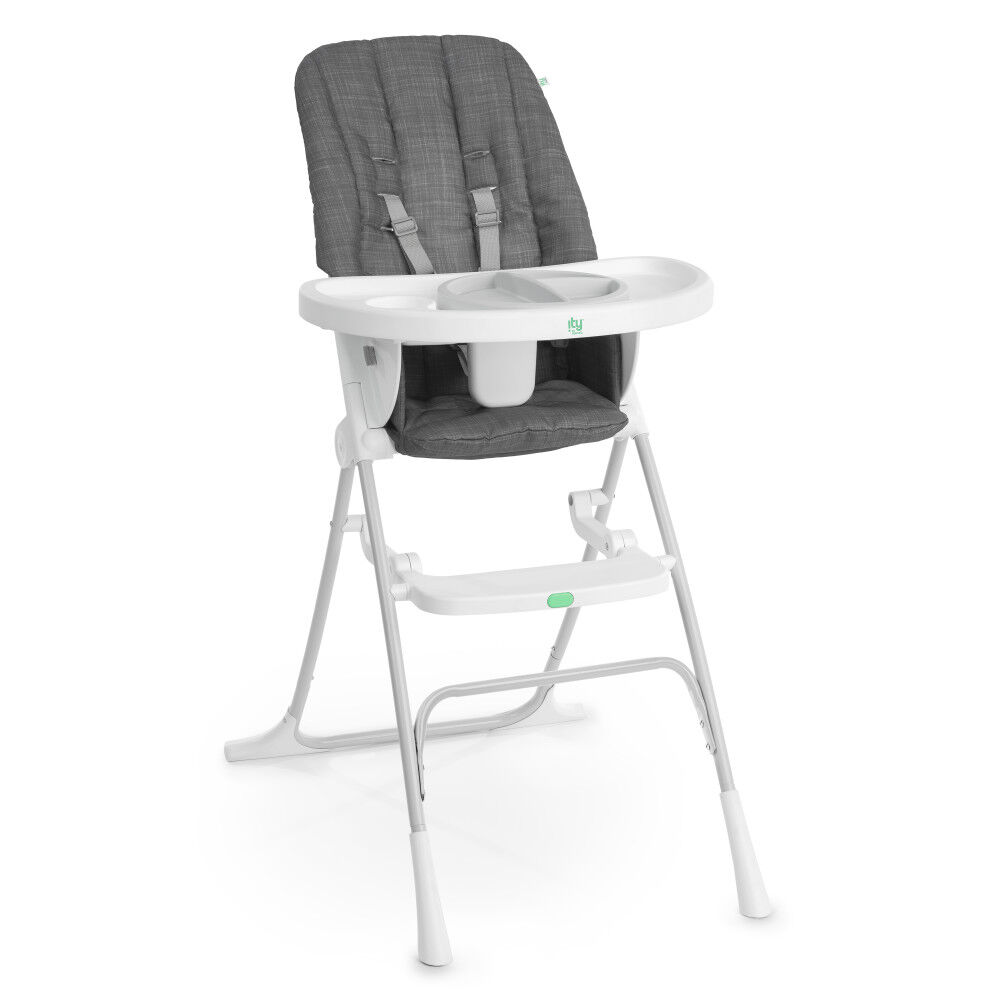 ITY by Ingenuity Sun Valley Compact Folding High Chair Grey