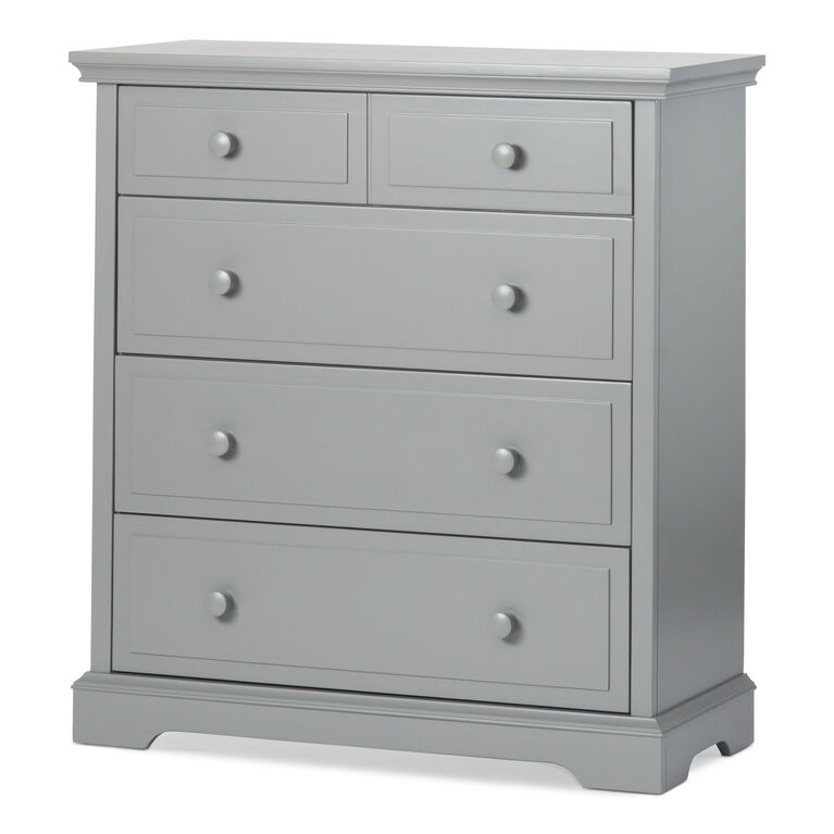 Child Craft Camden Ready to Assemble 4-Drawer Chest - Cool Gray