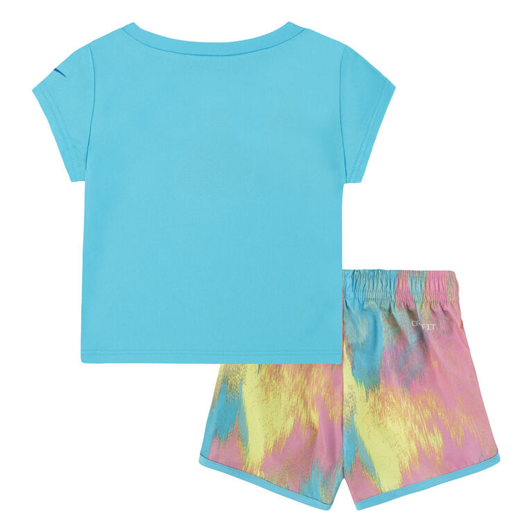 Nike Toddler T-shirt and Shorts Set - Ocean Bliss