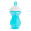 9oz Click Lock Flip Straw Cup (Blue)