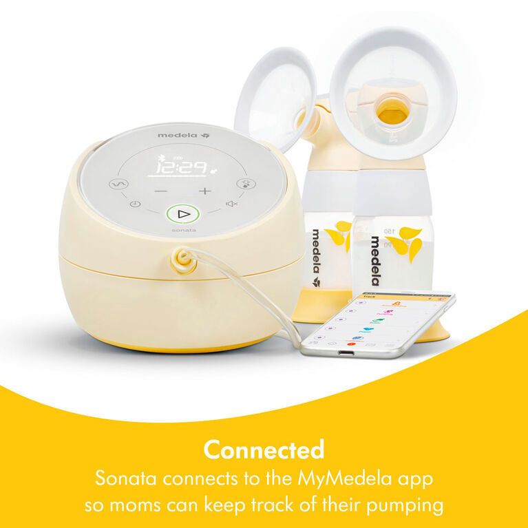 Sonata Breast Pump NOW with PersonalFit Flex Breast Shields