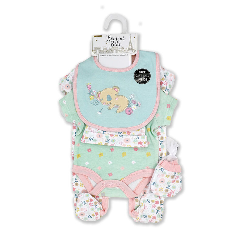 bonjour bébé 5 Pièce koala 0-3m