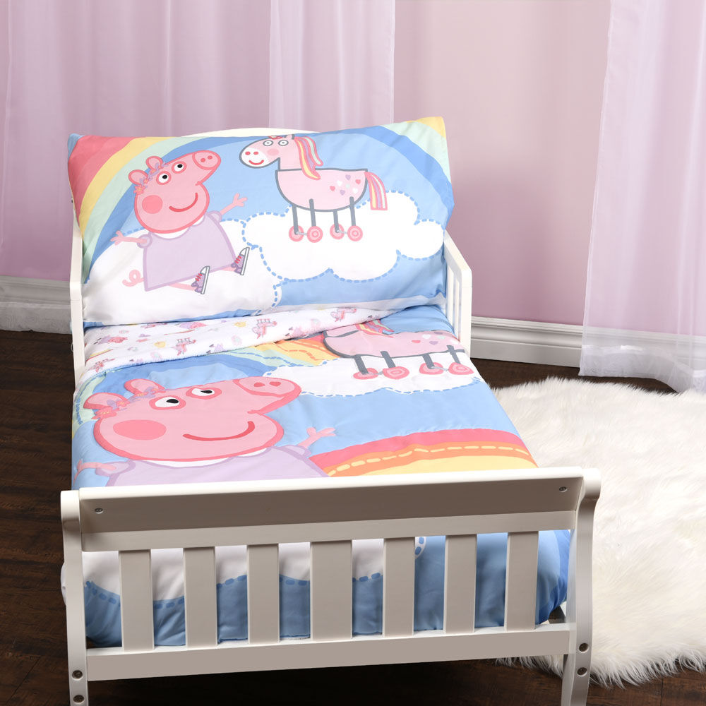 Peppa Pig 3 Piece Toddler Bedding Set