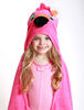 Zoocchini Toddler Towel - Franny the Flamingo