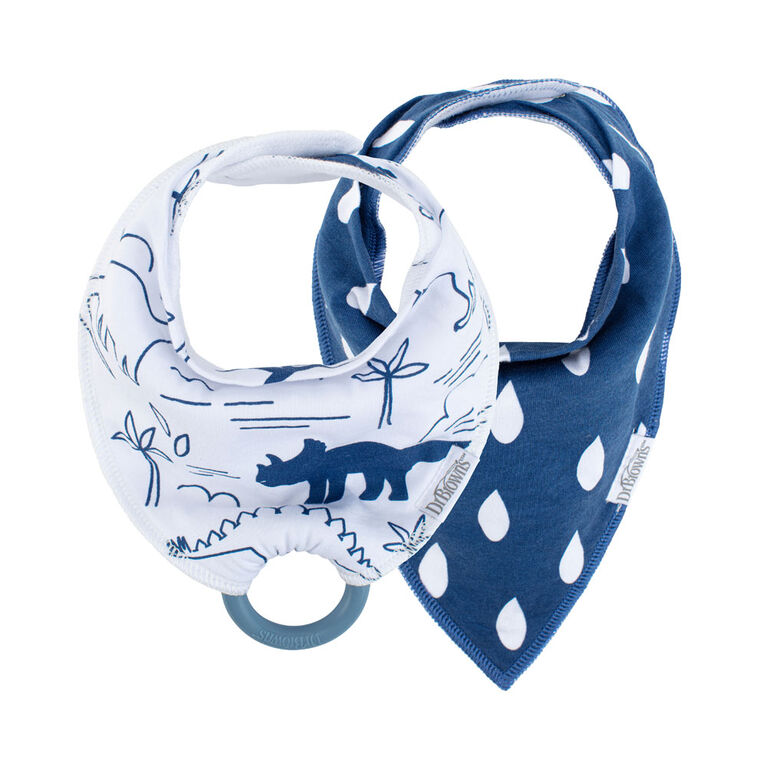 DB Bavette Bandanas Dino/Goutte 2pk