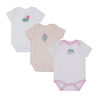 earth by art & eden Isla 3-Pack Bodysuit- 9 months