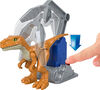 Imaginext Jurassic World Dominion Atrociraptor 'Tiger' Dinosaur Toy