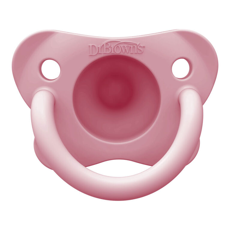 HappyPaci 1pc sucette en silicone rose 3pk