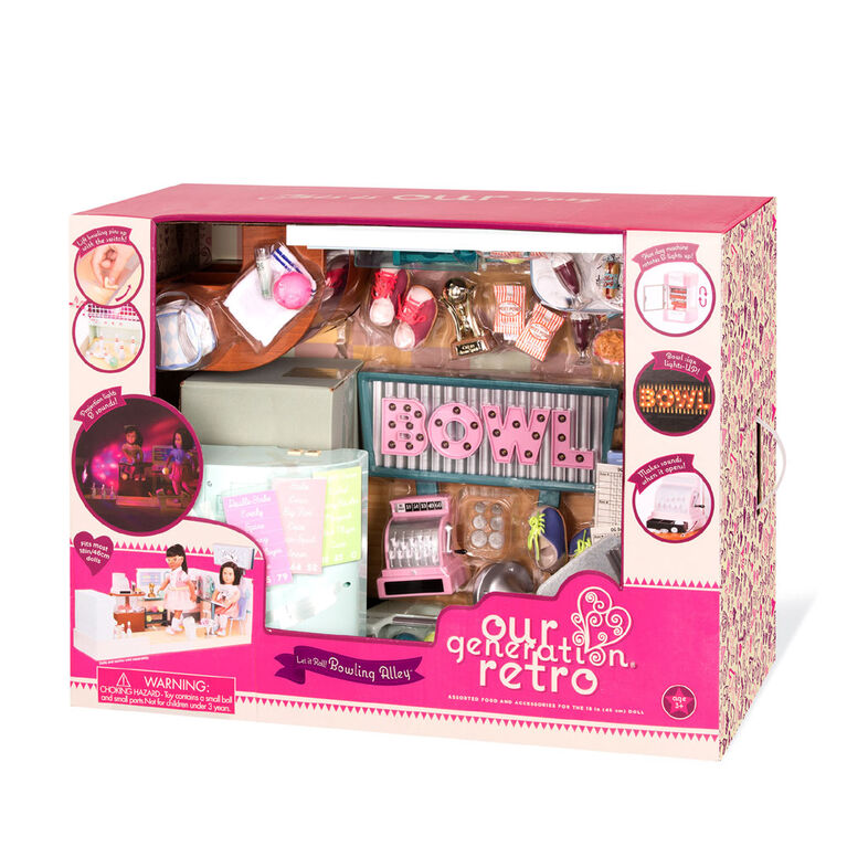 Our Generation, Let It Roll! Bowling Alley, Retro Bowling Alley Playset