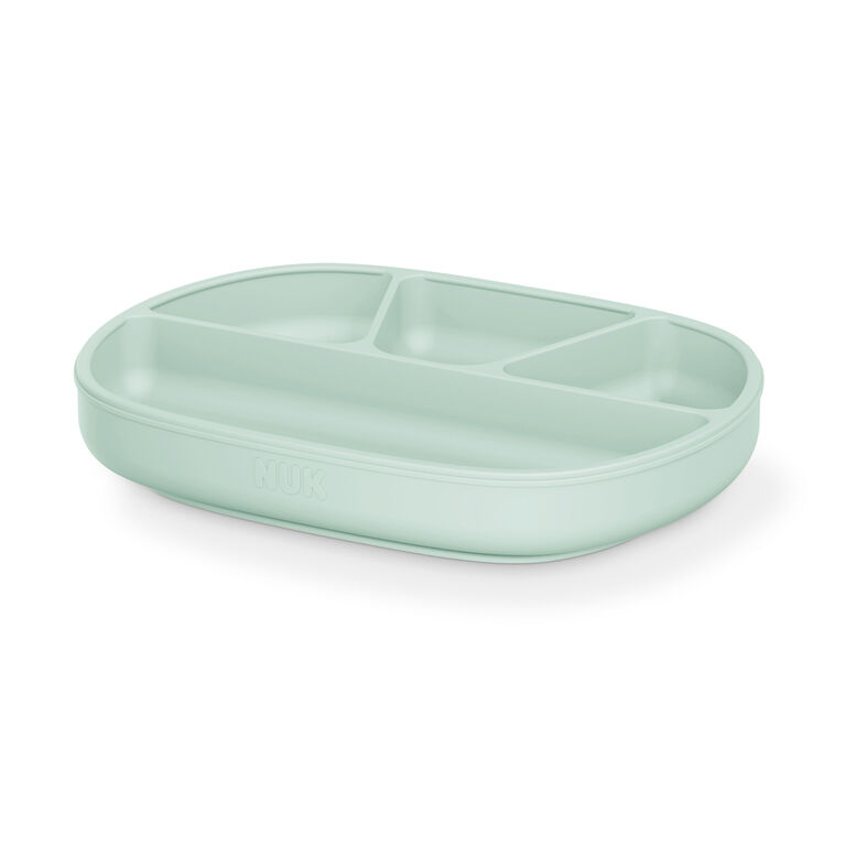 Ensemble de 2 assiettes à ventouse en silicone pour bébé de NUK