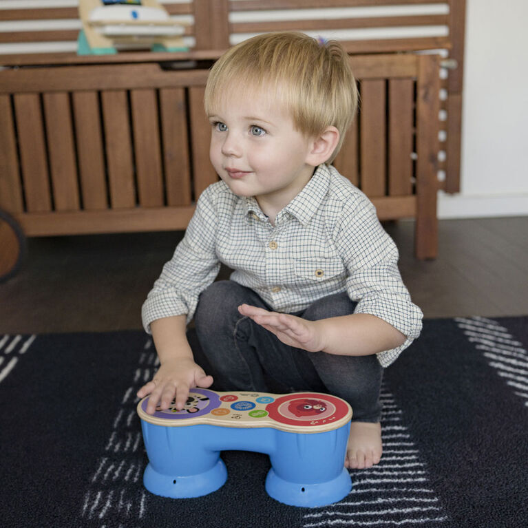 Jouet De Tambour De Musique D'enfant, Exécution Fine Bébé Robot De Tambour  Jouet éducatif Rotation De 360 ​​​​ Pour Le Cadeau Bleu, Rouge