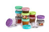 Glass Containers 12 Pc Set (2 Oz + 4 Oz)