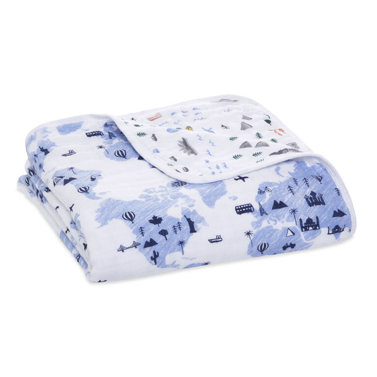 Aden + Anais Essentials Muslin Blanket Little Big World