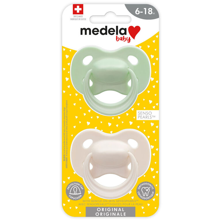 Medela Baby Pacifier 6-18M Pastel Unisex