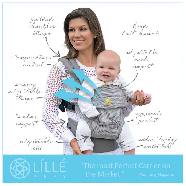 LILLEbaby 6-Position Complete Airflow Baby & Child Carrier - Mist