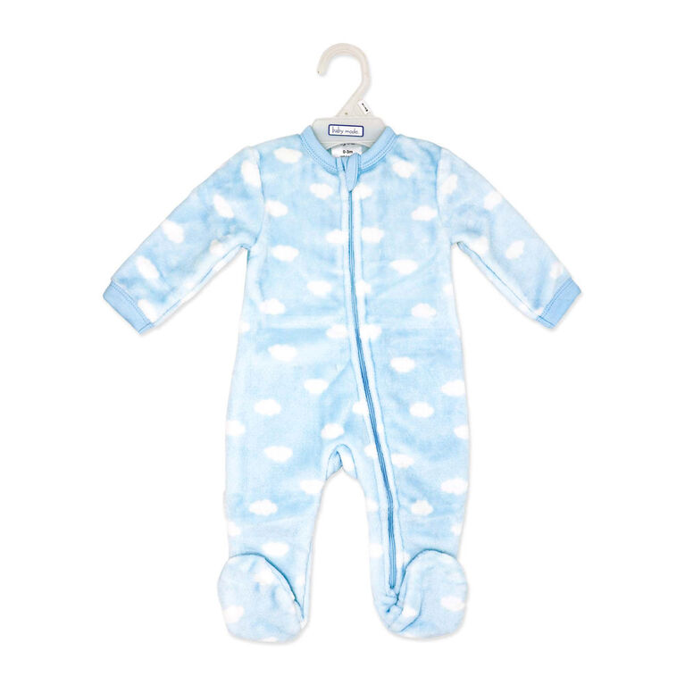 Baby Mode Plush Sleeper: Blue Cloud 0-3M