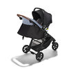 Poussette tout-terrain Baby Jogger City Mini GT2, collection écologique, ardoise