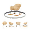 Balka Rattan Rocking Chair Rattan