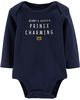 Carter's "Mommy & Daddy's Prince Charming" Collectible Bodysuit - Navy, 3 Months