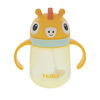 Gobelet d'apprentissage Clik-it avec paille en silicone de Nuby, 240 ml - styles assortis
