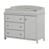 South Shore, Changing Table with Removable Changing Station - Soft Gray