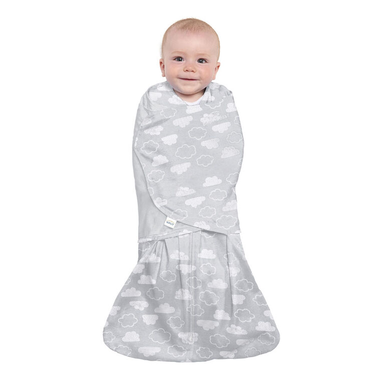 Couverture à Emmailloter HALO SleepSack - Coton - Clouds Petit 3-6 Mois