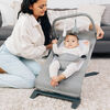 Siège Sauteur Portatif de luxe Alpine de Baby Delight, Charcoal Tweed